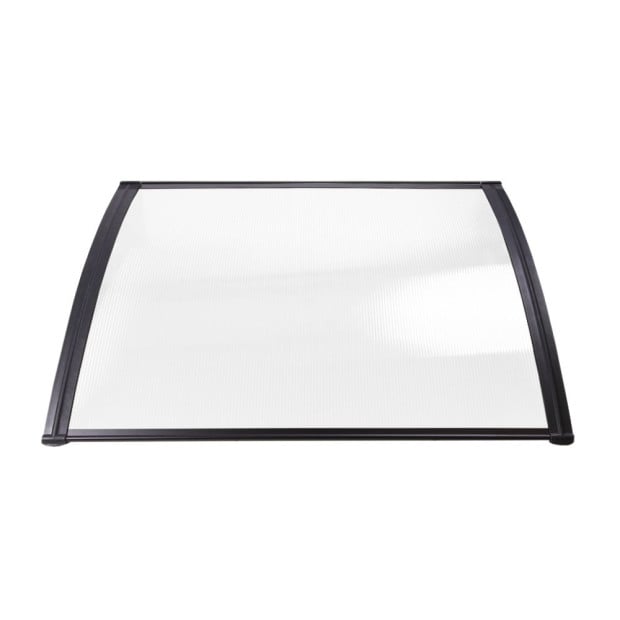 1m x 2.4m Window Door Awning Canopy Rain Cover Sun Shield Image 3