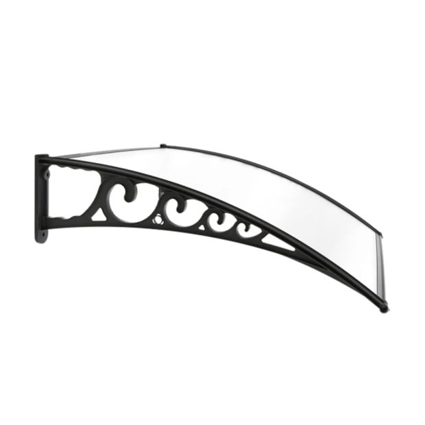 1m x 2.4m Window Door Awning Canopy Rain Cover Sun Shield Image 4