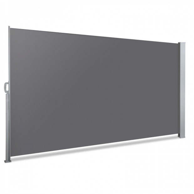 Instahut Retractable Side Awning Shade 2 x 3m - Grey