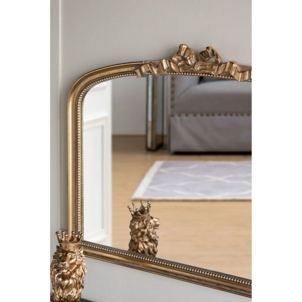 Vienna Gold Bow Wall Mirror Decor 102x76x4cm Image 5