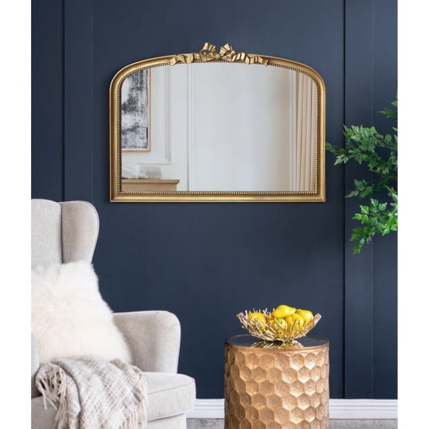 Vienna Gold Bow Wall Mirror Decor 102x76x4cm Image 6