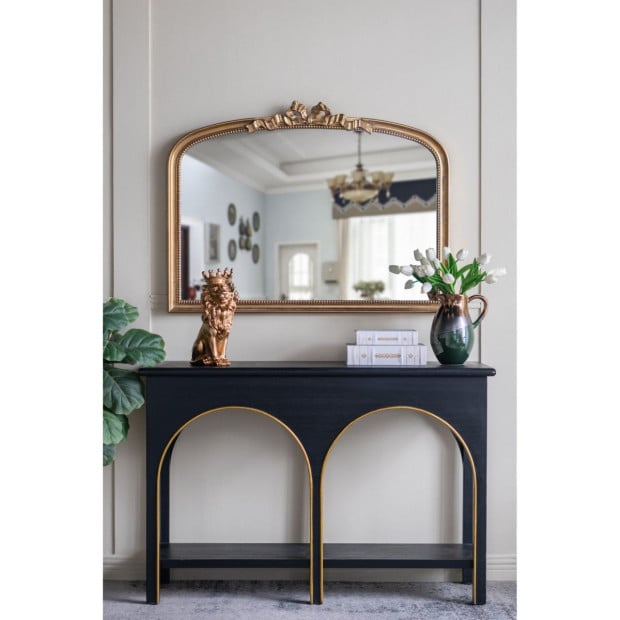 Vienna Gold Bow Wall Mirror Decor 102x76x4cm Image 7