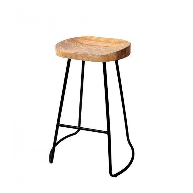 4x Vintage Tractor Bar Stools Retro Bar Stool Industrial Chairs 65cm