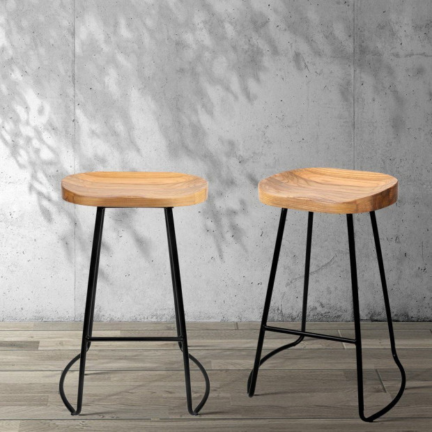 4x Vintage Tractor Bar Stools Retro Bar Stool Industrial Chairs 65cm Image 7