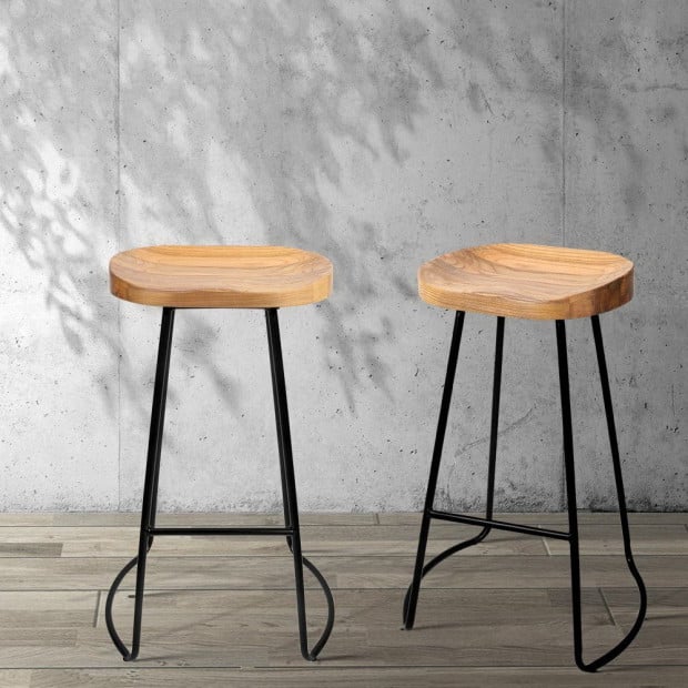 4 Vintage Tractor Bar Stools Retro Bar Stool Industrial Chairs 75cm Image 7