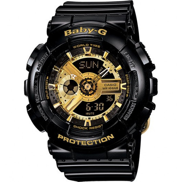 Casio Baby-G Analogue/Digital Female Black Watch BA-110-1A