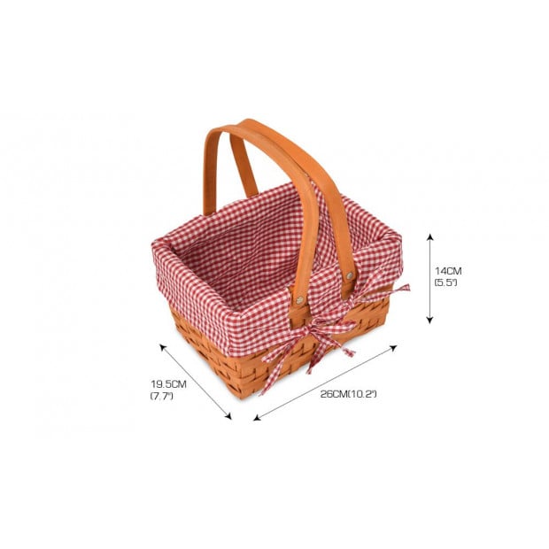 Deluxe Picnic Basket Indoor Outdoor Corporate Blanket Park Trip Image 5