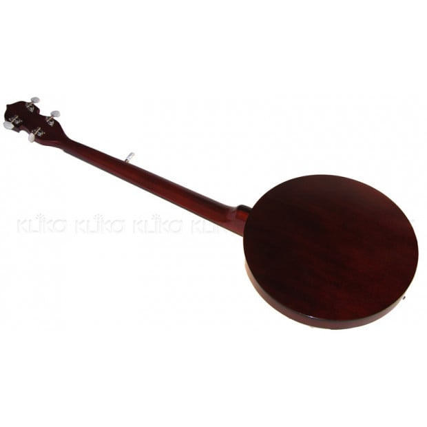 5 String Resonator Banjo Brown Image 4
