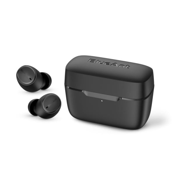 BlueAnt Pump Air Lite2 Wireless Earbuds Earphone Inear Headphone Black