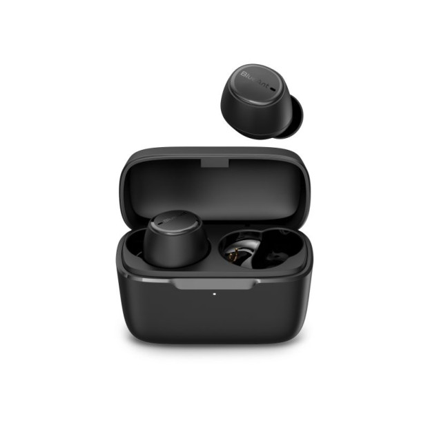 BlueAnt Pump Air Lite2 Wireless Earbuds Earphone Inear Headphone Black Image 4
