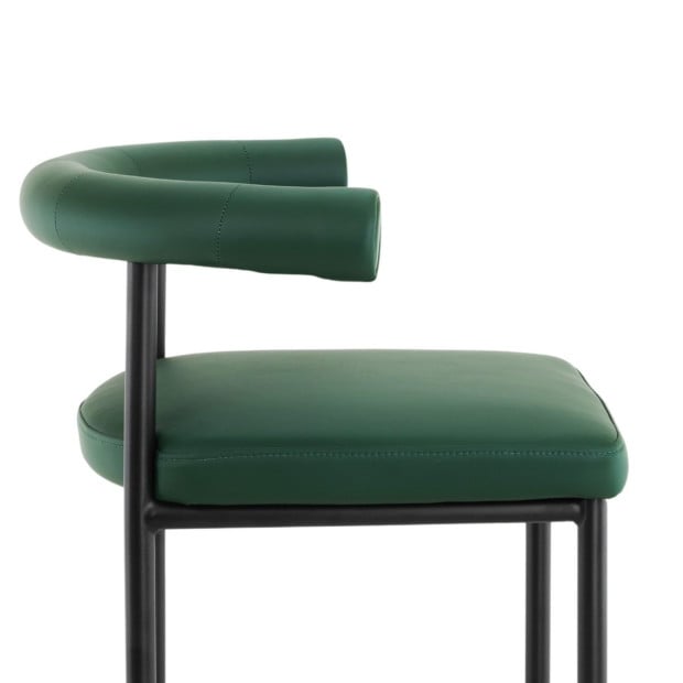 Sarantino Cedric Bar Stool - Green Image 6