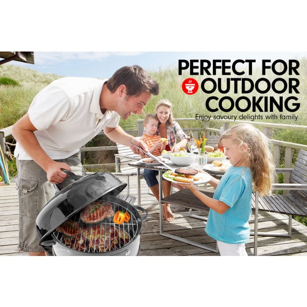 Wallaroo 3-in-1 Charcoal BBQ Smoker Image 4