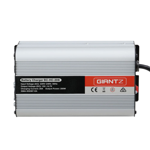 12v Car Battery Charger Inverter 20 Amp Atv 4wd Boat Caravan Image 3