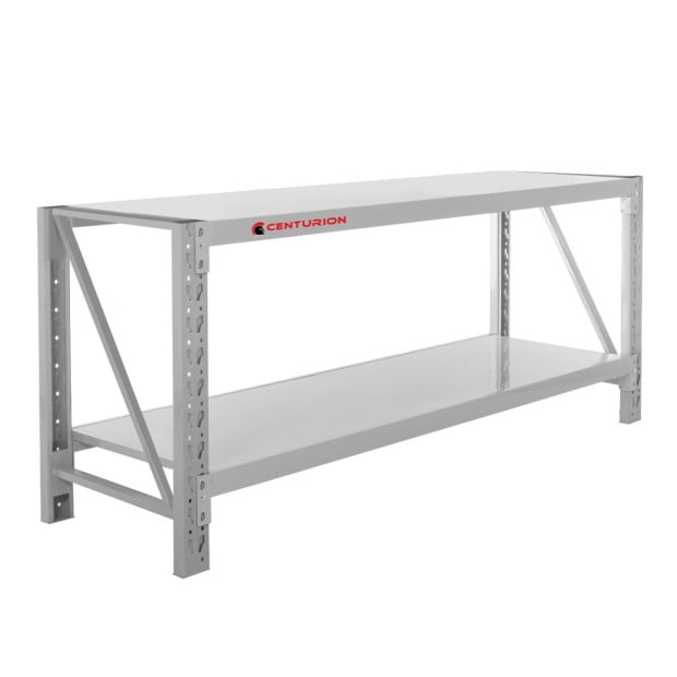 Centurion 2-Layer Workbench Work Bench 400kg - Grey Image 11