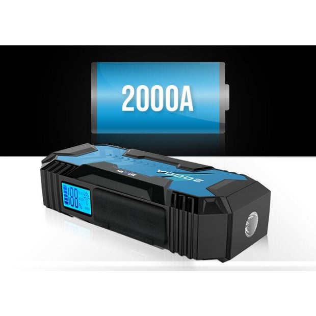 Maxxlee 2000a Car 12v Vehicle Emergency Jump Starter Battery Charger Image 3