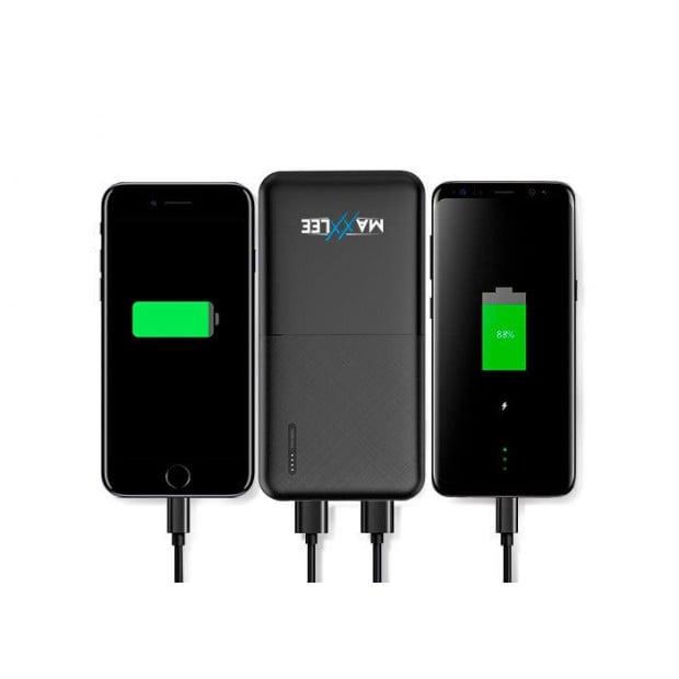 10000mah Power Bank Dual Usb External Portable Battery Charger Image 2