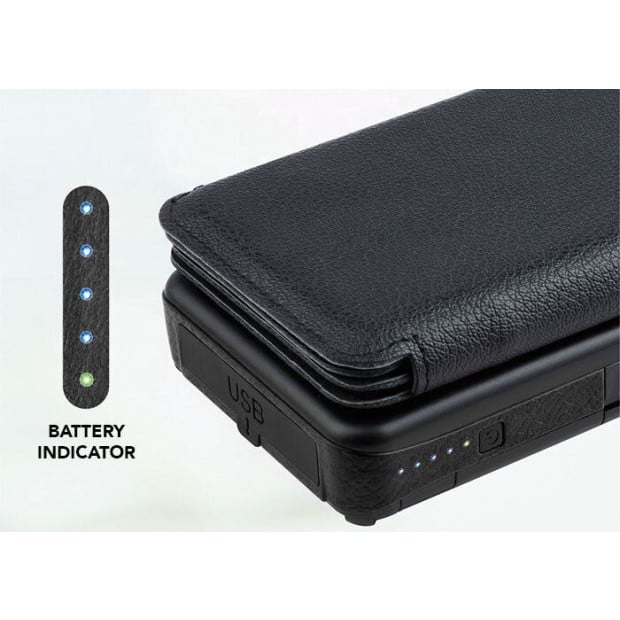 2x 20000mah Solar Panel Power Bank Qi Wireless Battery Charger USB C Image 4