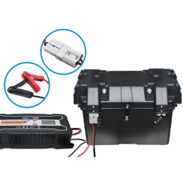 Maxxlee 20a 12v 24v Smart Automatic 8 Stage Fast Battery Charger Image 7