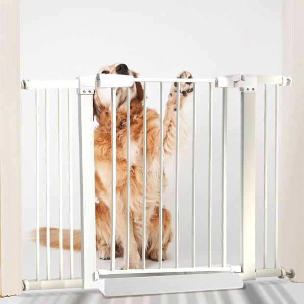 Baby Safety Security Gate Stair Barrier Doors Extension Panels 10cm WH Image 4