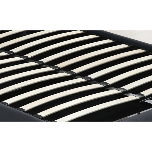 Gas Lift Storage Double Size Fabric Dark Grey Image 6