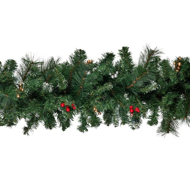 Christabelle Christmas Garland with Berries - 305cm Image 3