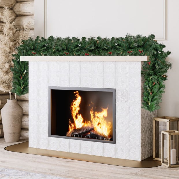 Christabelle Christmas Garland with Berries - 305cm Image 8
