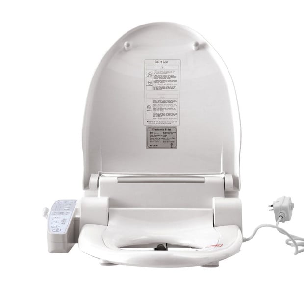 Bidet Electric Toilet Seat Cover Paper Saving Auto Smart Wash Image 3