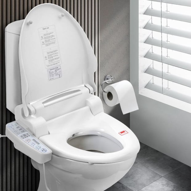 Bidet Electric Toilet Seat Cover Paper Saving Auto Smart Wash Image 8