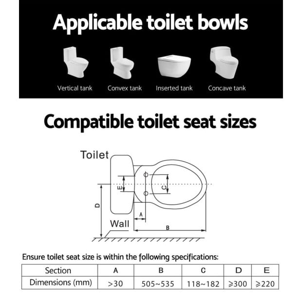 Bidet Electric Toilet Seat Cover Auto Smart Spray Knob Image 7