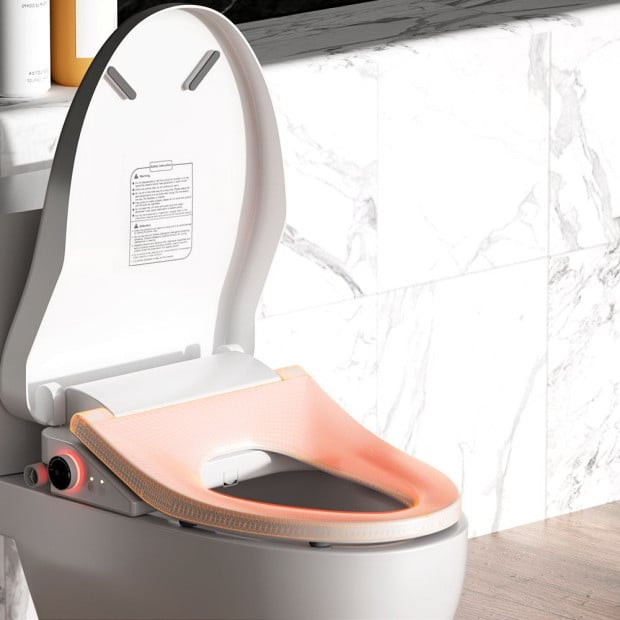 Bidet Electric Toilet Seat Cover Auto Smart Spray Knob Image 8