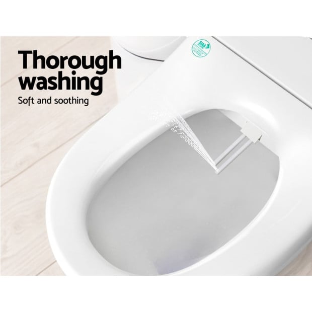 Non Electric Bidet Toilet Seat Cover Bathroom Spray Water Wash D Shape Image 5
