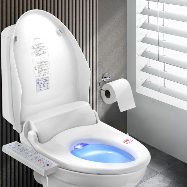 Bidet Electric Toilet Seat Cover Electronic Smart Wash Night Light Image 8