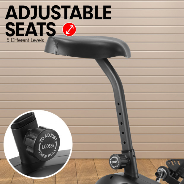PowerTrain Air Resistance Exercise Bike Spin Fan Equipment Cardio Image 6