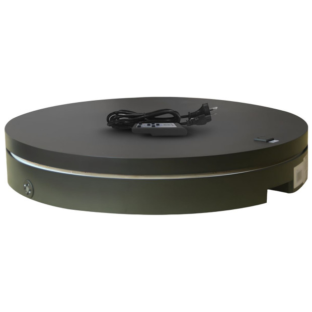 Christabelle 60cmD 100kg Commercial-Grade Electric Display Turntable Christmas Tree - Black Image 3