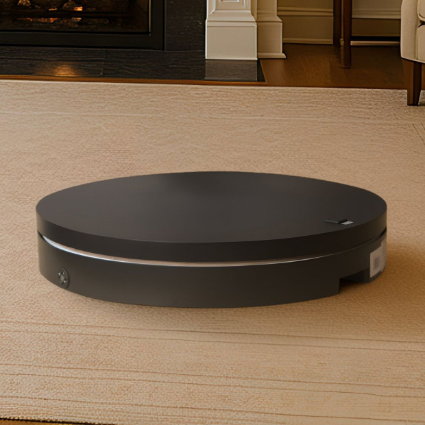Christabelle 80cm 200kg Commercial Electric Display Turntable with Power Outlet - Black Image 6