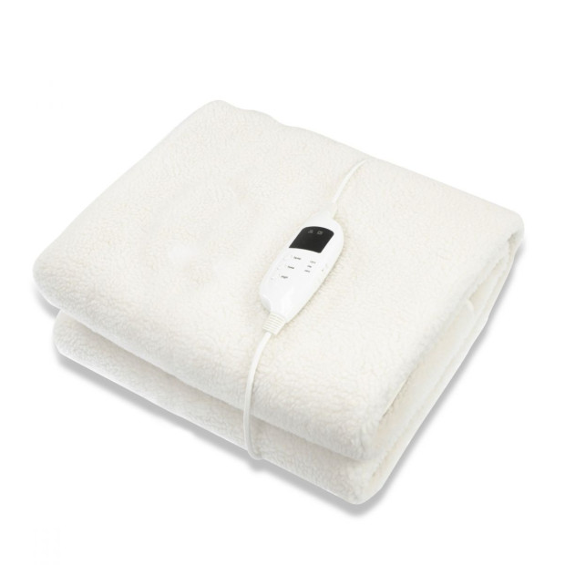 Laura Hill Heated Electric Blanket Fitted Fleece Underlay - Single Image 2