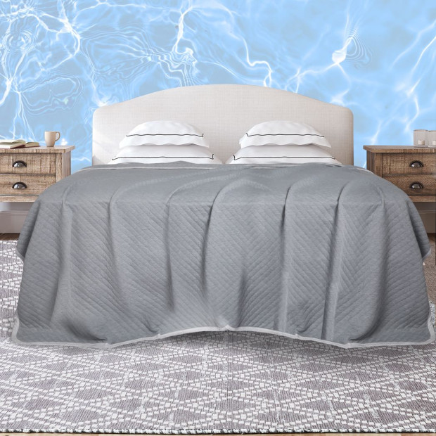 Throw Blanket Cool Summer Soft Sofa Bedsheet Rug Reversible Single Image 8