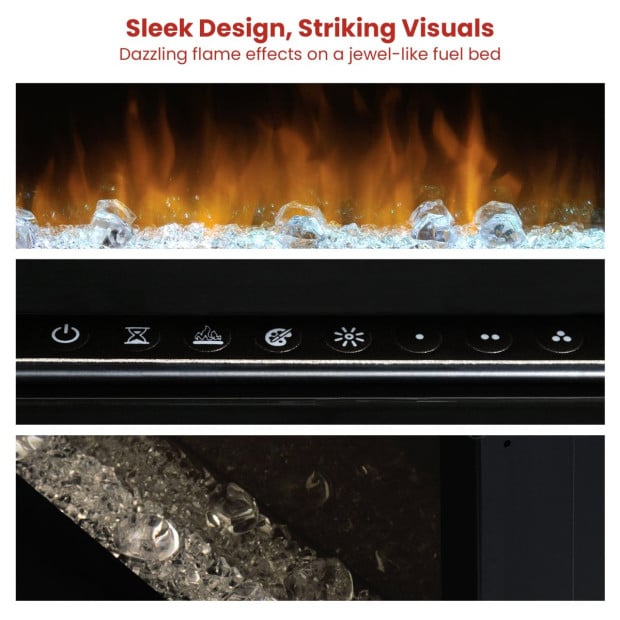 Dimplex PRISM Wall Mounted Electric Fireplace - 34-inches Image 6