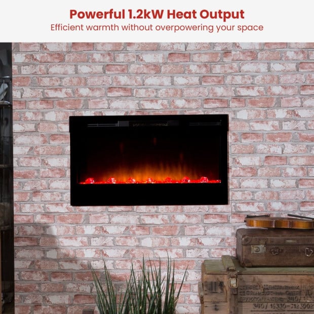 Dimplex PRISM Wall Mounted Electric Fireplace - 34-inches Image 7