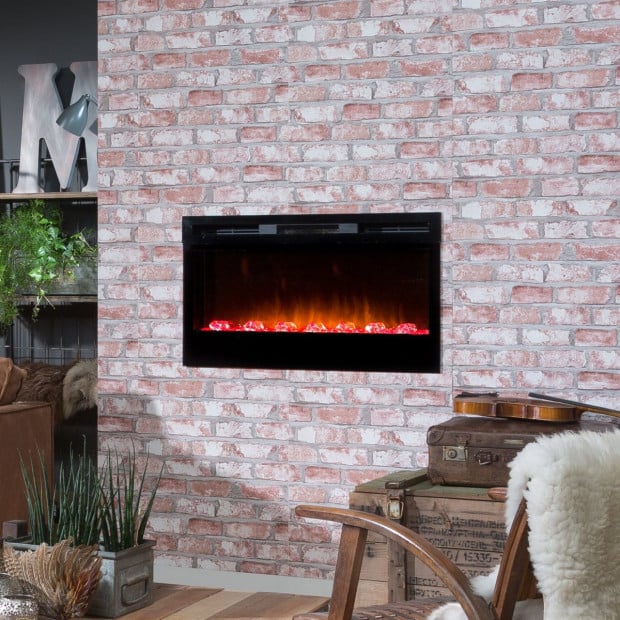 Dimplex PRISM Wall Mounted Electric Fireplace - 34-inches Image 8