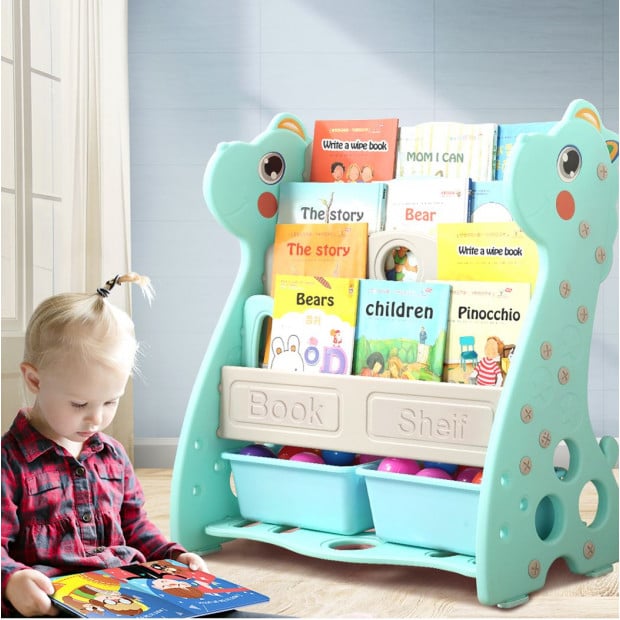 Bo Peep 4 In 1 Blue Kids Bookshelf