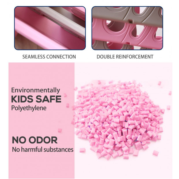 Bo Peep 4 In 1 Pink Kids Bookshelf Image 10
