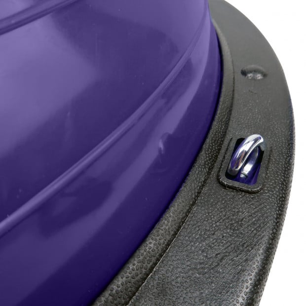 Powertrain Fitness Yoga Ball Home Gym Workout Balance Trainer - Purple Image 7