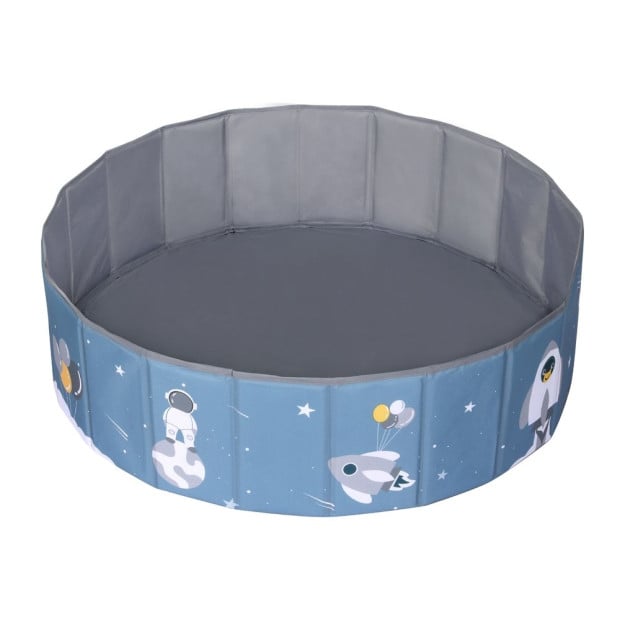 Kids Ball Pool Pit Toddler Play Foldable Child Playhouse - Blue Image 3