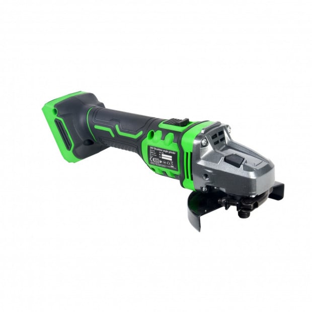MATRIX 20V X-ONE Brushless Angle Grinder Skin Only - Green Image 2