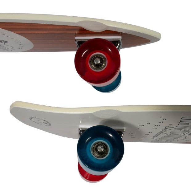 Kryptonics 23-inch Mini Fat Cruiser Board Skateboard - Liberty Blue Image 6