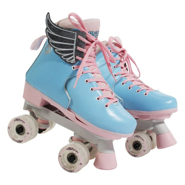 Circle Society Adjustable Kids Quad Roller Skates - Cotton Candy Image 3