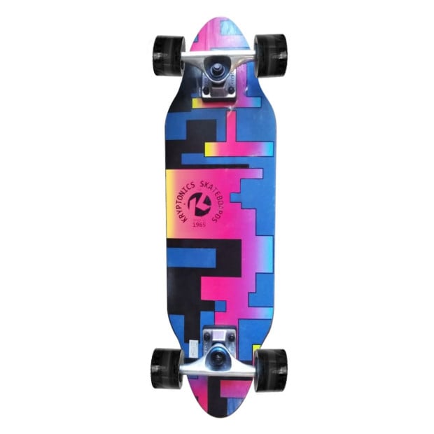 Kryptonics 26-inch Skateboard Mini Cutaway Cruiser Board - 89 IS Fine Image 5