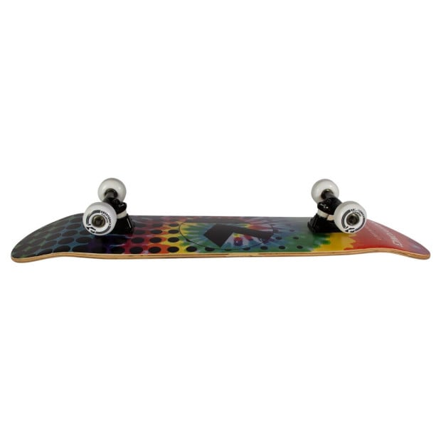 Kryptonics 31-inch Star Series Complete Skateboard Rainbow Dot Image 6