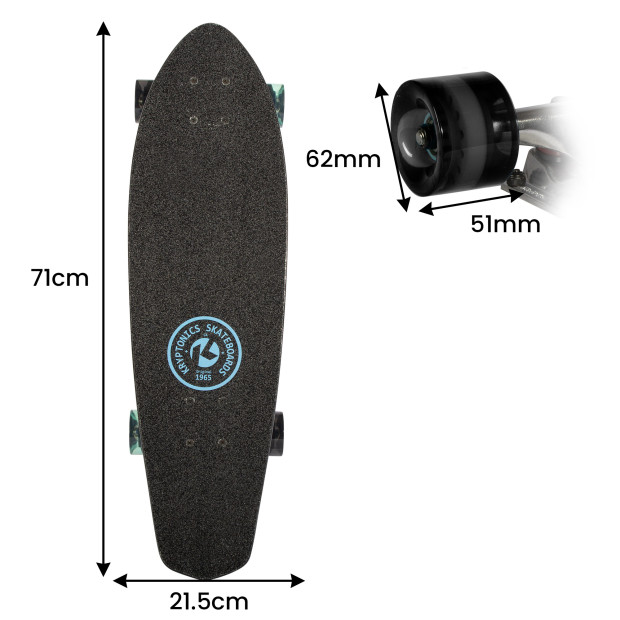 Kryptonics 28-Inch Skateboard Cruiser Board - Negative Image 4